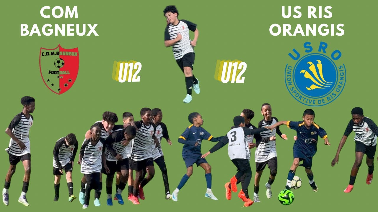 COM BAGNEUX  VS  RIS ORANGIS  U12 ( Match amical ) Foot à 11