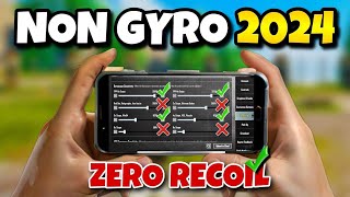 Pubg non gyro best sensitivity settings🔥Copy & use✅