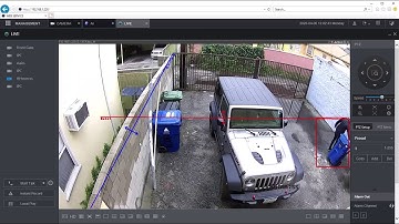 Onvif Camera Integration into Dahua AI NVR. Setup Tripwire for AI Human and Vehicle Notifications