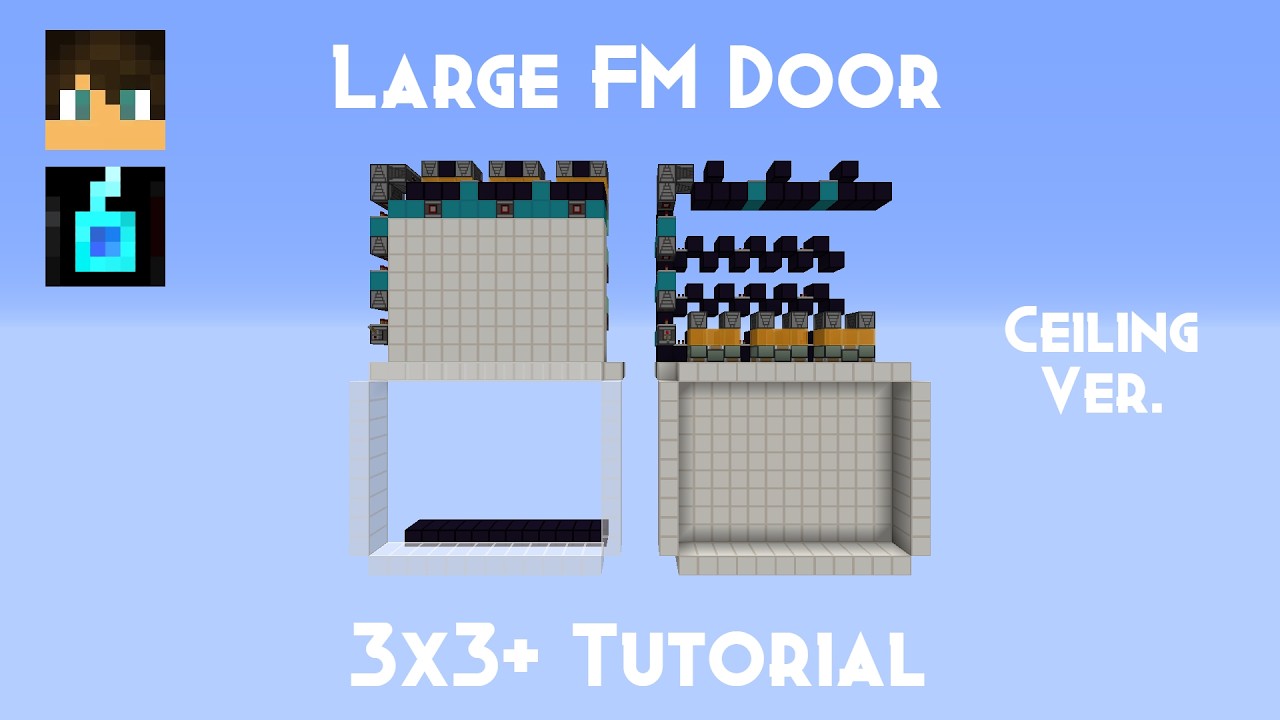 Large Flying Machine Door Tutorial: #4 Ceiling - YouTube