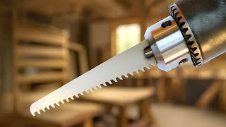 Just insert the handsaw into the Drill! A great tool that not even anyone knows.