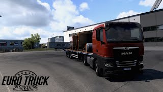Euro Truck Simulator 2 |Man Truck|Carries Pressure Tanks to Portagul-Ets2 1.50