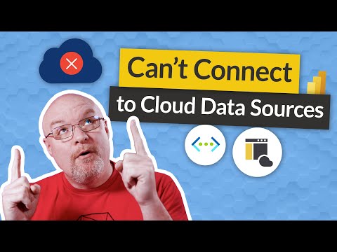 Why can't Power BI connect to my cloud source???