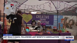 Art Walk is back in downtown Fort Myers