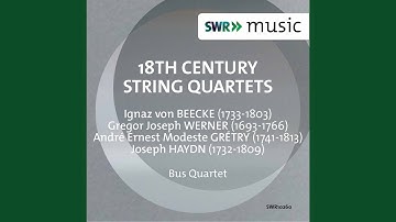 String Quartet in E-Flat Major, Op. 2 No. 3, Hob. III:9: II. Menuetto
