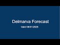 Delmarva Forecast 08/01/2025