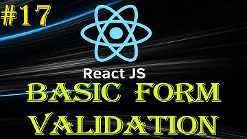 React Tutorial #17 | Basic Form Validation | Login Validation | Beginner to Advance Series