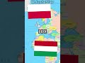 Poland vs hungary comparison shorts geography poland hungary viral