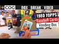 1980 Topps Baseball Vending Box - Rickey Henderson Rookie Search