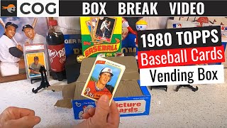 1980 Topps Baseball Vending Box  Rickey Henderson Rookie Search