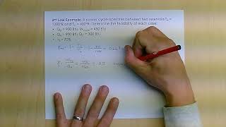 Thermodynamics Example 14b: 2nd Law