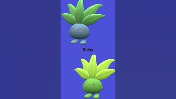 Oddish VS Shiny Oddish #pokemon #gaming #anime