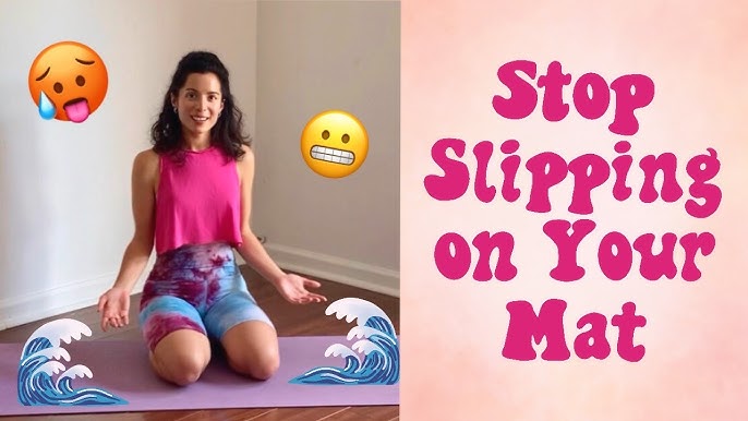 How to Keep a Yoga Mat Sticky 