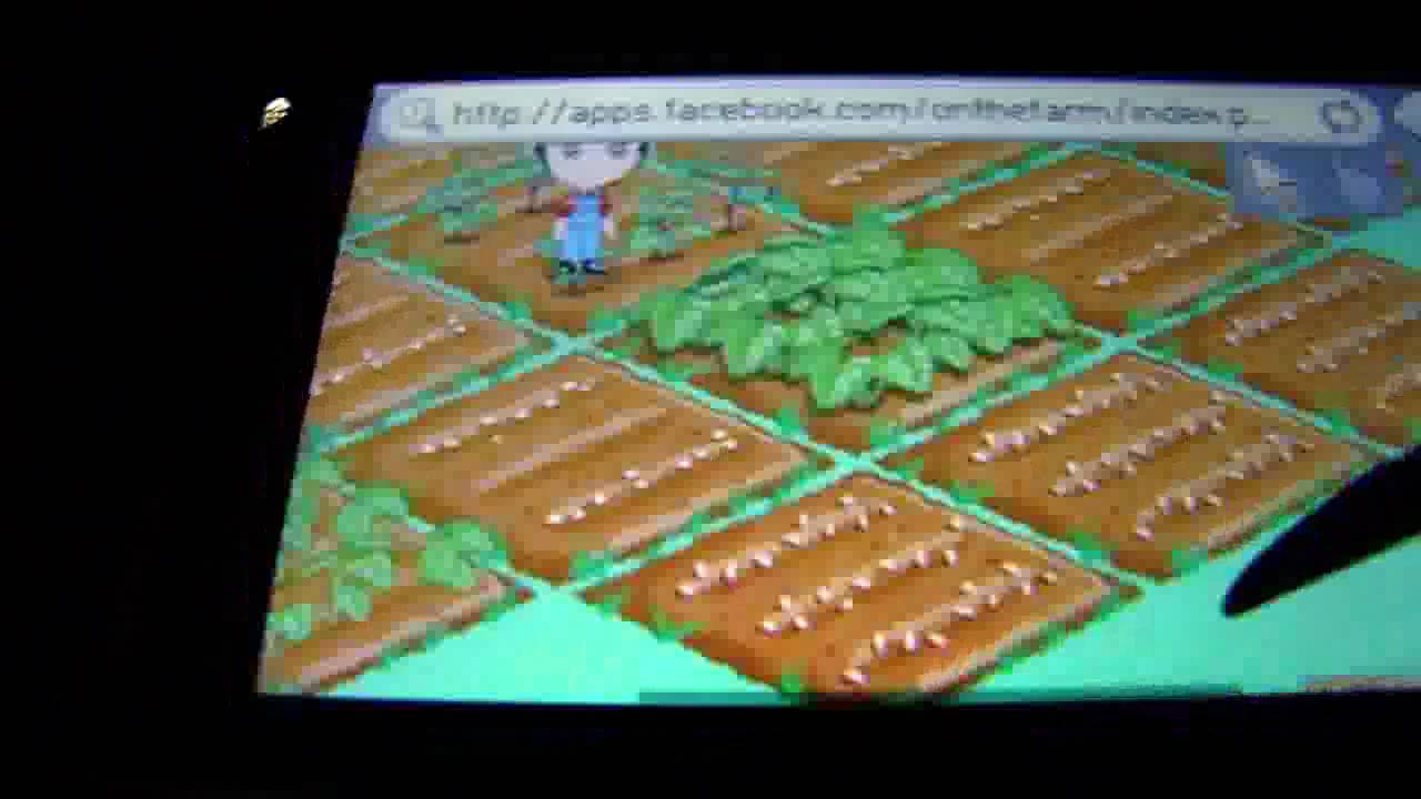 farmville, facebook on phone, on nokia 5800 - YouTube
