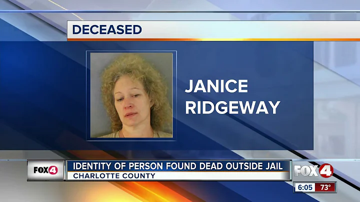 Deceased person found at Charlotte County Jail ide...