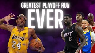 A COMPLETE Timeline of the GREATEST Playoff Run In NBA HISTORY