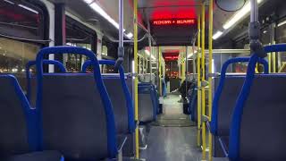 CTA On Board Riding 2008 New Flyer DE60LF Bus 4025 on Route 147 from Balmoral to