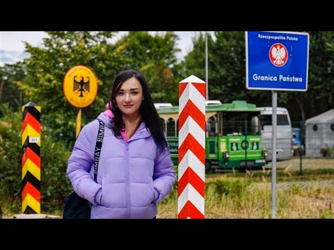 Видео: ЧТО происходит??? На границе перестали пропускать украинцев? | Из Польши в Германию