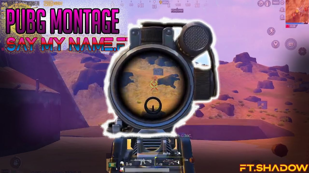 PUBG MONTAGE ft.say my name #pubg#pubgemulator#montage#saymyname