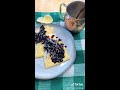 Lemon Ricotta Crepes With Blueberry Syrup #Food #ASMR #Cooking