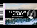 🟣SE ACERCA UN MILAGRO🟣 Chanel Novas | Piano instrumental | Letra | Tutorial Midi 🎹✨