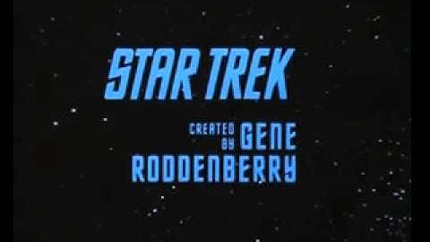 Star Trek  générique de la série Tv