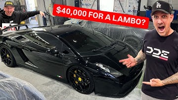 BUYING THE CHEAPEST LAMBORGHINI GALLARDO IN THE WORLD!