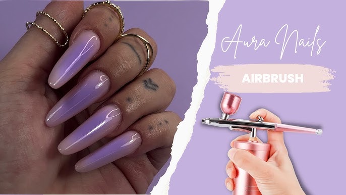 $45 AIRBRUSH Machine for Nail Art 😲 DIY Ombre for Beginners! 