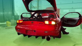 FD RX7 Haltech PDM Install! Rear Lighting Part 1