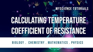 How to calculate Temperature coefficient of resistance