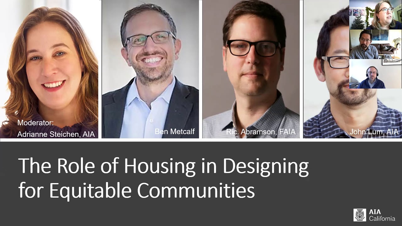 AIA CA Climate Action Webinar Series | The Role of Housing in Designing ...