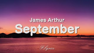 James Arthur - September (Lyrics)