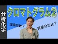 クロマトグラフィー⑪「クロマトグラム② （理論段数、質量分布比）」