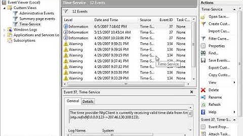 Vista   Windows Event Log