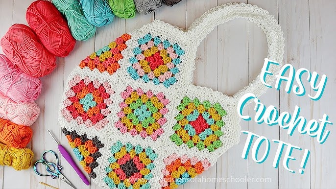 Review, Demo & Problem Solving Red Heart All in One Granny Square