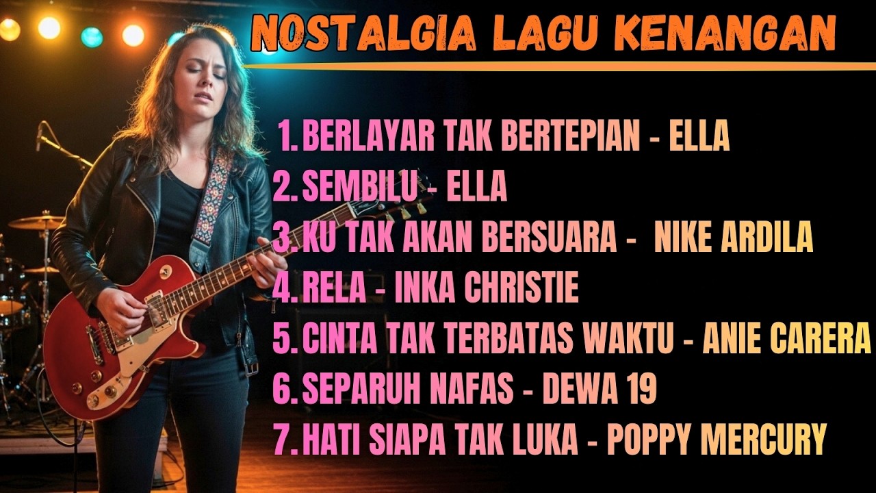 Kompilasi Lagu Nostalgia Slow Rock Terbaik | Berlayar Tak Bertepian Cover AI – Lagu Malaysia Viral