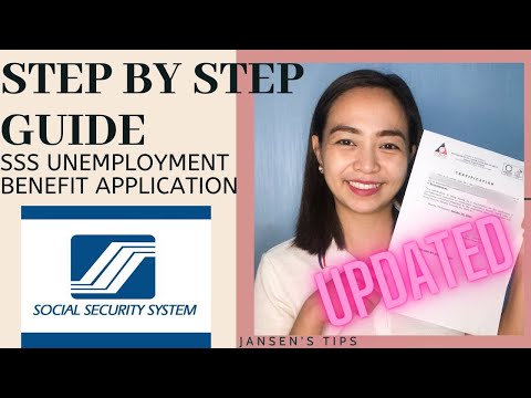 STEP BY STEP GUIDE : SSS UNEMPLOYMENT BENEFIT ONLINE APPLICATION