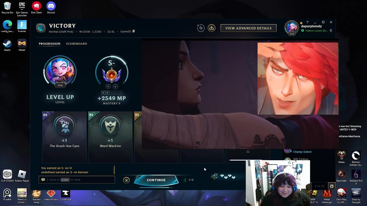 ♡ Vi Arcane BUFF ♡