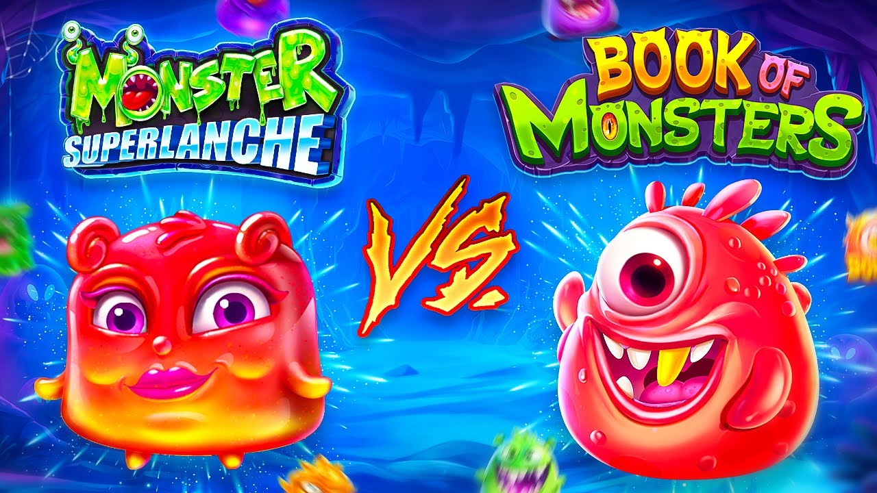 THE MONSTER MONDAYS CONTINUE… MONSTER SUPERLANCHE VS BOOK OF MONSTERS!! (Bonus Buys)
