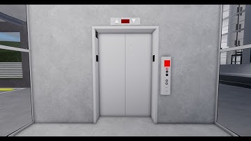 ThyssenKrupp Synergy scenic elevator at Green Ave Parking Garage, Elevator Testing, Roblox