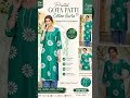 🌼 Printed Gota Patti Cotton Kurta for Women | Stylish Floral Cotton Kurti | Casual &amp; Festive Wear