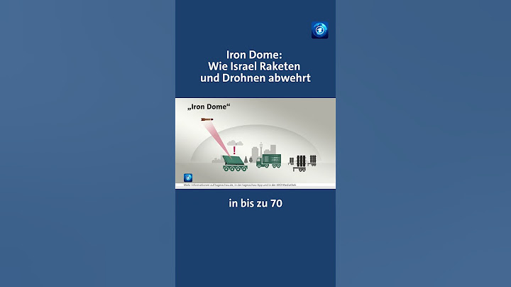 Nach Angriff auf den Iran: Wie Israel den Gegenschlag abwehrt. #Irondome #Israel #Iran #tagesschau
