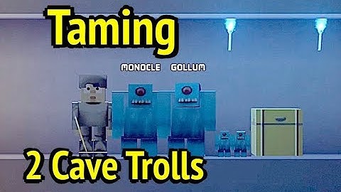 Taming 2 Cave Trolls: The Blockheads