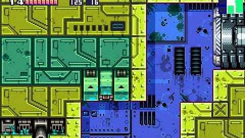 Metroid Fusion - Tile Corruption