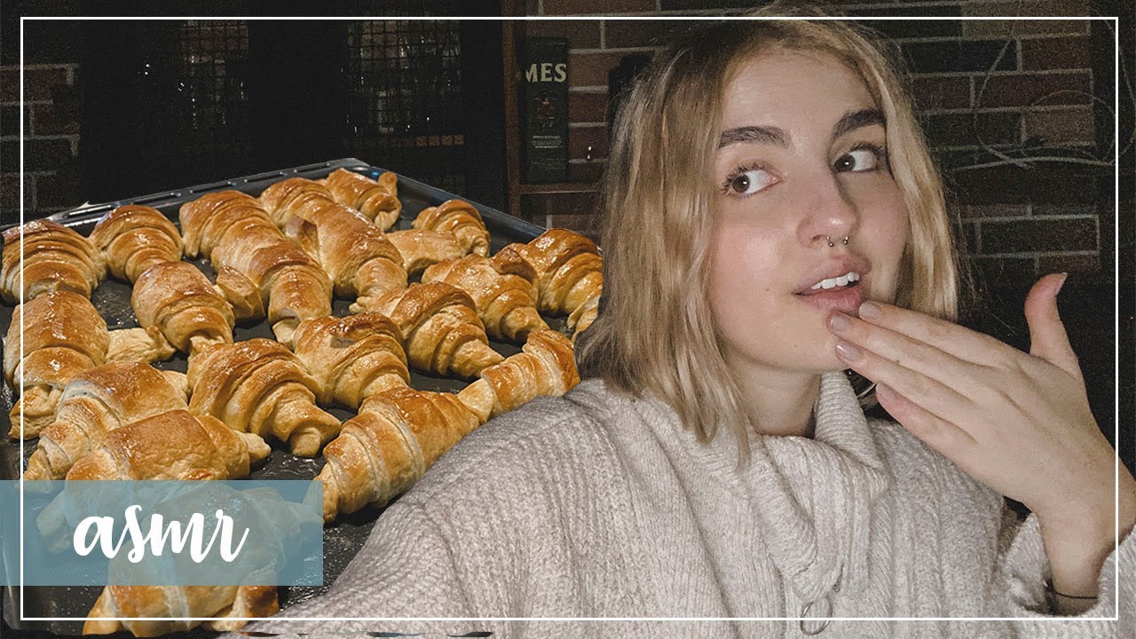 ASMR en español - 🇦🇷Preparando MEDIALUNAS ARGENTINAS🇦🇷- Cocinando con Ale ASMR :)