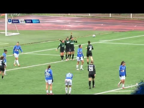 Sampdoria-Sassuolo 0-2 | Sabatino e Clelland per la vittoria neroverde | #SerieAfemminile eBay
