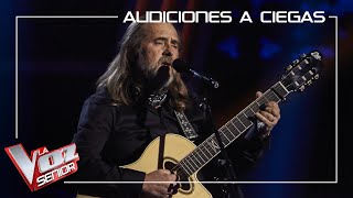 Video thumbnail of "Joaquín Ascón canta 'Aunque tú no lo sepas' | Audiciones a ciegas | La Voz Senior Antena 3 2020"