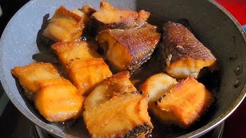 Cá lóc chiên vàng giòn chấm nước mắm gừng đơn giản mà ngon