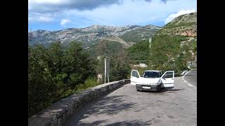 Uno 45S 999 cm3 from 1992 year Sveti Stefan Island Montenegro 2009 -  vintage car trip - just do it