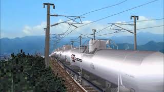 新VRM3★仮想越河駅レイアウトNo128特急その1 651系スーパーひたち